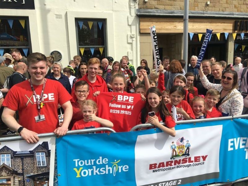 Other image for Barnsley turns out for the Tour de Yorkshire